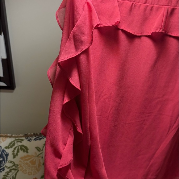 Pink Ruffle Blouse - Picture 5 of 6